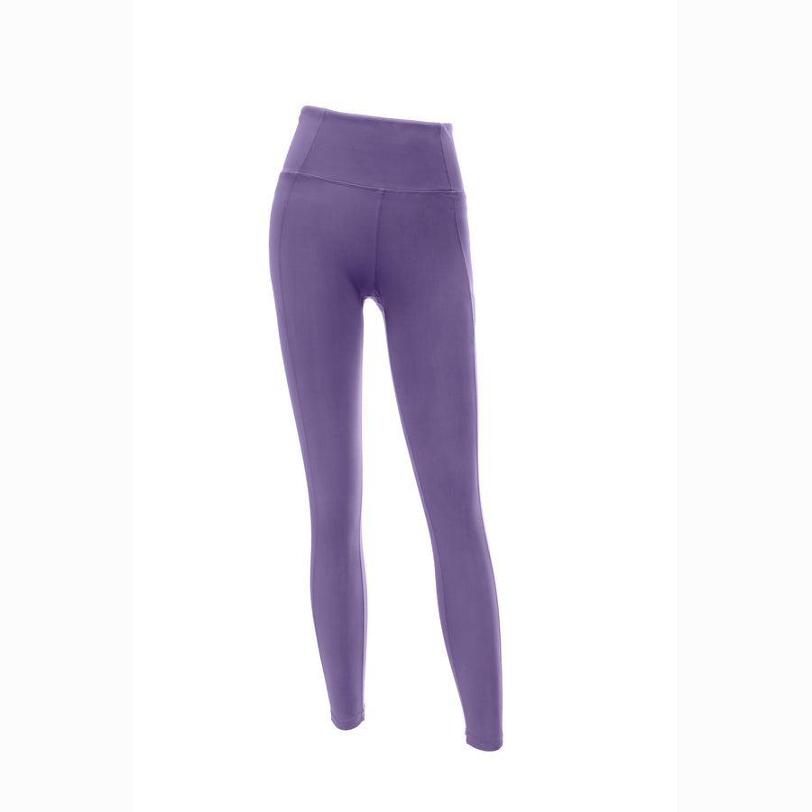 TOWED22 High Waisted Leggings for Women Workout Leggings Running Pants (Purple,XL) 
