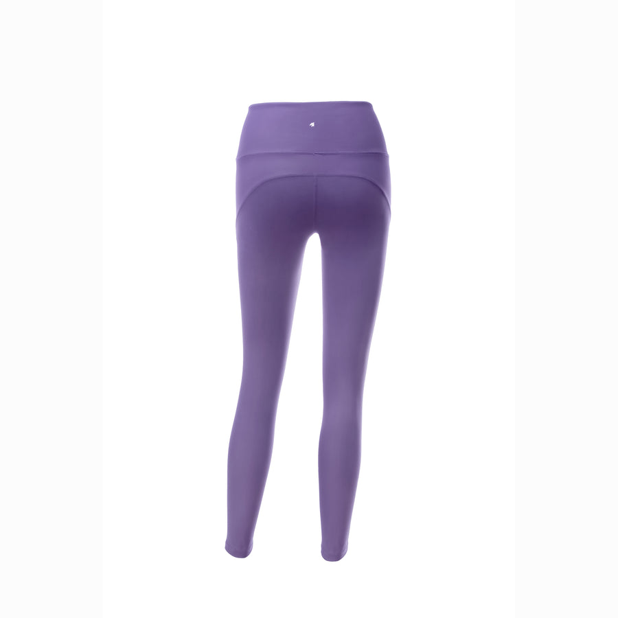 Purple High-waisted Leggings for Women