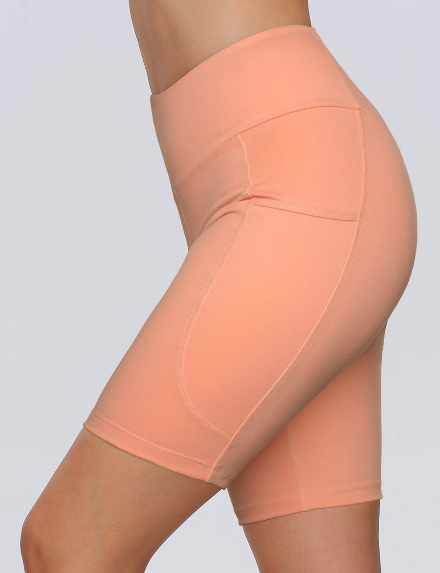 HIGHDAYS 5 Pack High Waist Biker Shorts for Women - 8 Buttery Soft Spandex  Workout Yoga Running Athletic Shorts